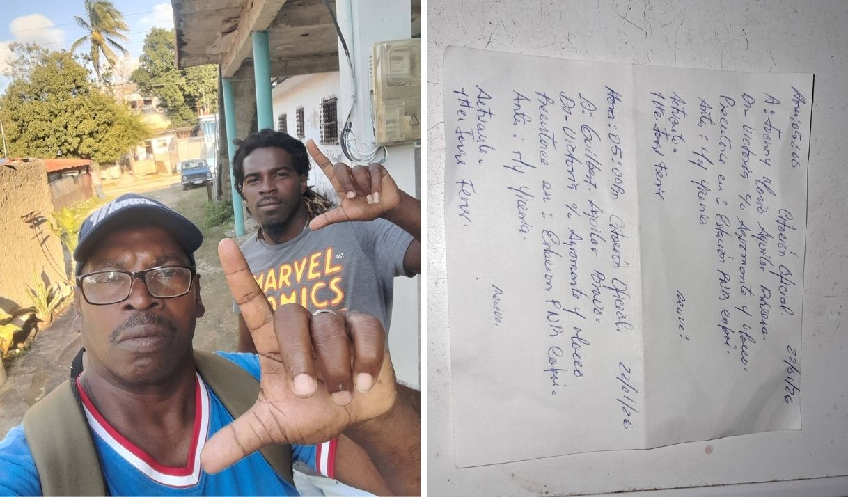 Citan a Wilber Aguilar y su hijo para interrogatorio en La Habana