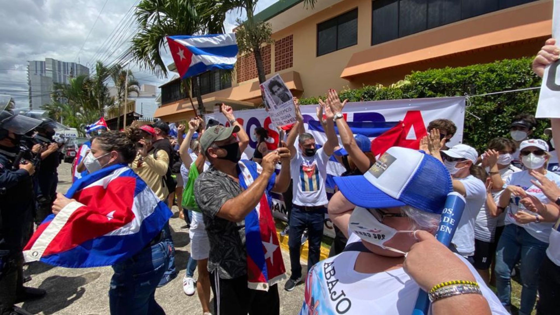 Cubanos se manifestarán en Costa Rica por el fin de la dictadura