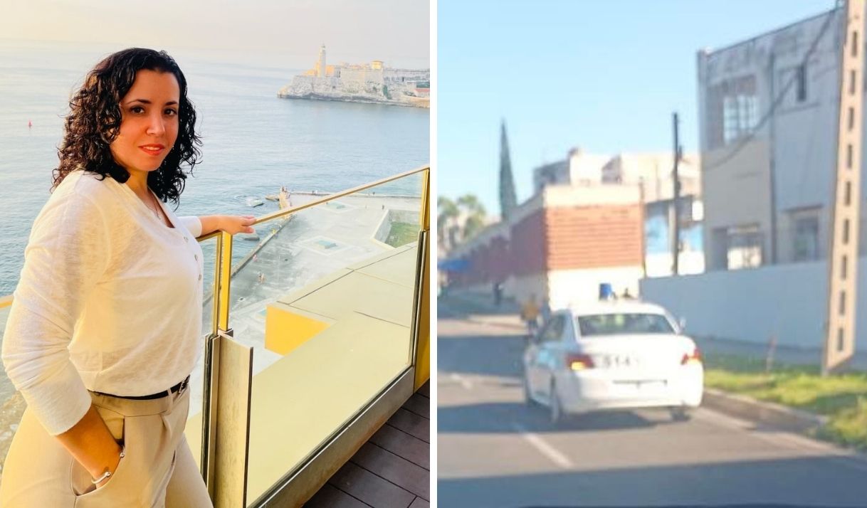 Periodista Camila Acosta bajo vigilancia del régimen en su vivienda